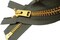 30" Extra Heavy Duty Jacket Zipper YKK #10 Brass Separating ~ Color 567 Olive Green (1 Zipper/pack) Made in USA